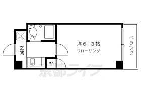 ジュネス東山 305 ｜ 京都府京都市東山区本町7丁目（賃貸マンション1K・3階・19.00㎡） その2