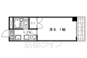 京都府京都市上京区寺之内通烏丸西入下柳原南半町（賃貸マンション1K・4階・20.43㎡） その2