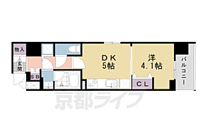 ベラジオ雅び西大路七条 704 ｜ 京都府京都市下京区西七条比輪田町（賃貸マンション1DK・7階・27.91㎡） その2