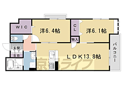 シャーメゾン 西ノ京 2階