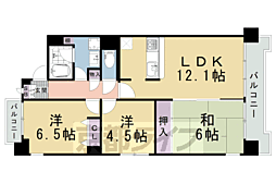 コスモ四条西洞院 6階