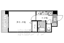 京福電気鉄道北野線 北野白梅町駅 徒歩9分