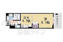 間取図画像 1DK