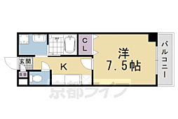 間取図画像 1K