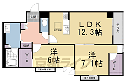 シャーメゾン三条東山 1階/101