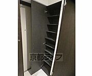 靴収納付きの玄関