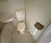 ユニットバスのトイレです。