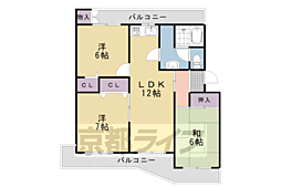 南円明寺ヶ丘団地16棟 1階/101