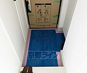 靴収納付きの玄関