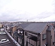 バルコニーからの風景です。