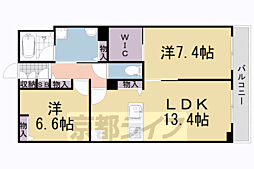 StarO 1SLDKの間取図画像