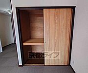 ゆとりのある収納です。