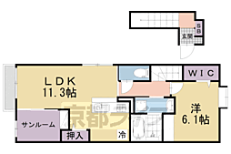 K.Trinity 1LDKの間取図画像