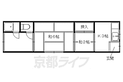 竹園荘 2階/2-203