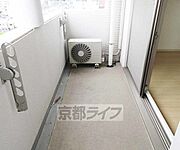 広々バルコニーです。
