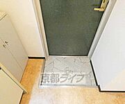 広い玄関です