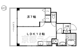メゾンドココ 1LDKの間取図画像
