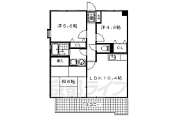 メゾンファミーユ 3LDKの間取図画像
