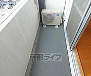 開放的なバルコニです