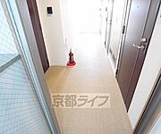 きれいな廊下です。