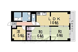コーポ牧野 3LDKの間取図画像