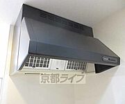 大きい換気扇が付いていて便利です
