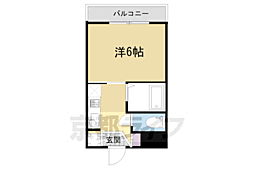 ネオレジデンス 1Kの間取図画像