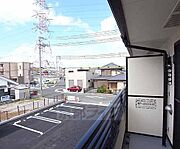バルコニ風景です。