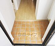 テラコッタ風タイルがオシャレ・