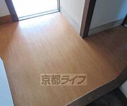 広い玄関スペースです