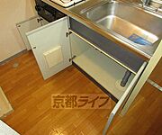 キッチン下にもたくさん収納できます
