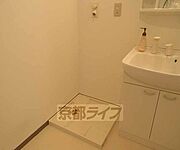 洗濯機置き場です。