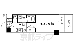 京福電気鉄道北野線 北野白梅町駅 徒歩13分