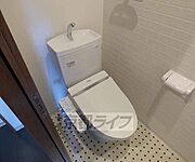 清潔感のあるトイレです。