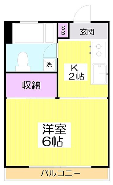 東京都中野区本町３丁目(賃貸マンション1K・1階・20.00㎡)の写真 その2