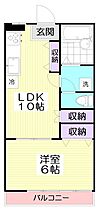 東京都中野区新井２丁目（賃貸マンション1LDK・2階・37.50㎡） その2