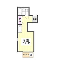間取図画像 ワンルーム