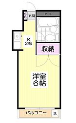 ライフピア・チクマ 1Kの間取図画像