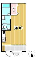 メゾンオリヴィエ 204 ｜ 茨城県日立市水木町２丁目（賃貸アパート1R・2階・26.82㎡） その2