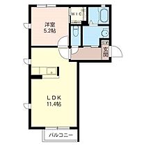 ハニーエイト 203 ｜ 茨城県日立市東大沼町４丁目（賃貸アパート1LDK・2階・40.20㎡） その2