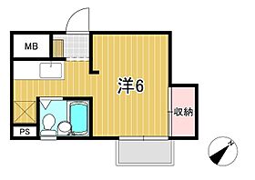 小川ビル 202 ｜ 茨城県日立市幸町２丁目（賃貸アパート1K・2階・23.00㎡） その2