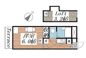 河原子レジデンス 106 ｜ 茨城県日立市河原子町３丁目（賃貸アパート1K・1階・19.87㎡） その2