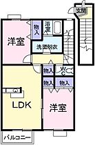 メゾン・リ－ブルK 204 ｜ 茨城県日立市小木津町１丁目（賃貸アパート2LDK・2階・63.19㎡） その2