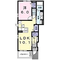 オリゾン 101 ｜ 茨城県日立市金沢町４丁目（賃貸アパート1LDK・1階・42.50㎡） その2