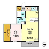 ヴィラ245 206 ｜ 茨城県日立市水木町２丁目（賃貸アパート1LDK・2階・43.38㎡） その2