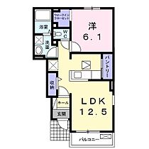 ルガ－トリミテッド1037II 103 ｜ 茨城県常陸太田市馬場町（賃貸アパート1LDK・1階・44.93㎡） その2