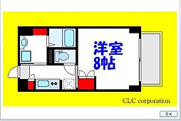 東京メトロ東西線 浦安駅 徒歩2分の賃貸マンション 9階1Kの間取り
