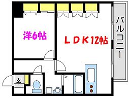 プリマベェーラ 1LDKの間取図画像