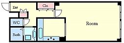 東葛西ビル 1LDKの間取図画像
