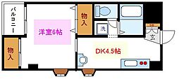 間取図画像 1DK